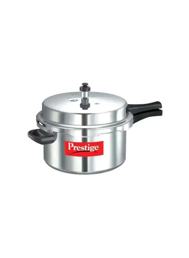 Prestige Aluminium Popular Pressure Cooker With Double Screw Durable Handles 7.5Liters