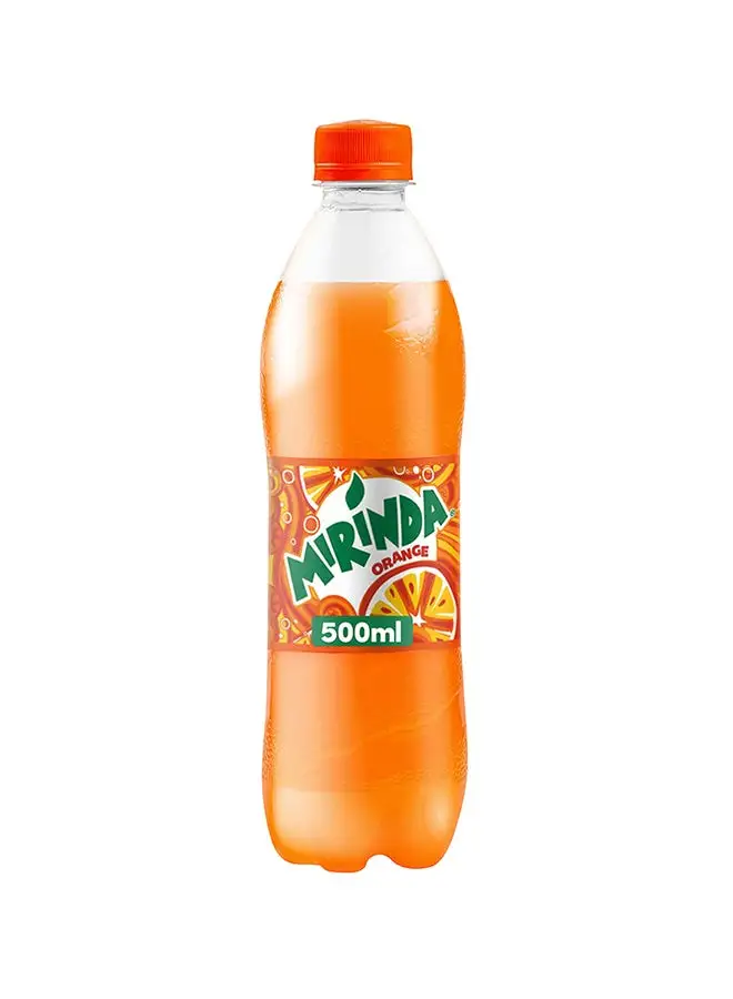 Mirinda Carbonated Soft Drink Plastic Bottle Orange 500ml