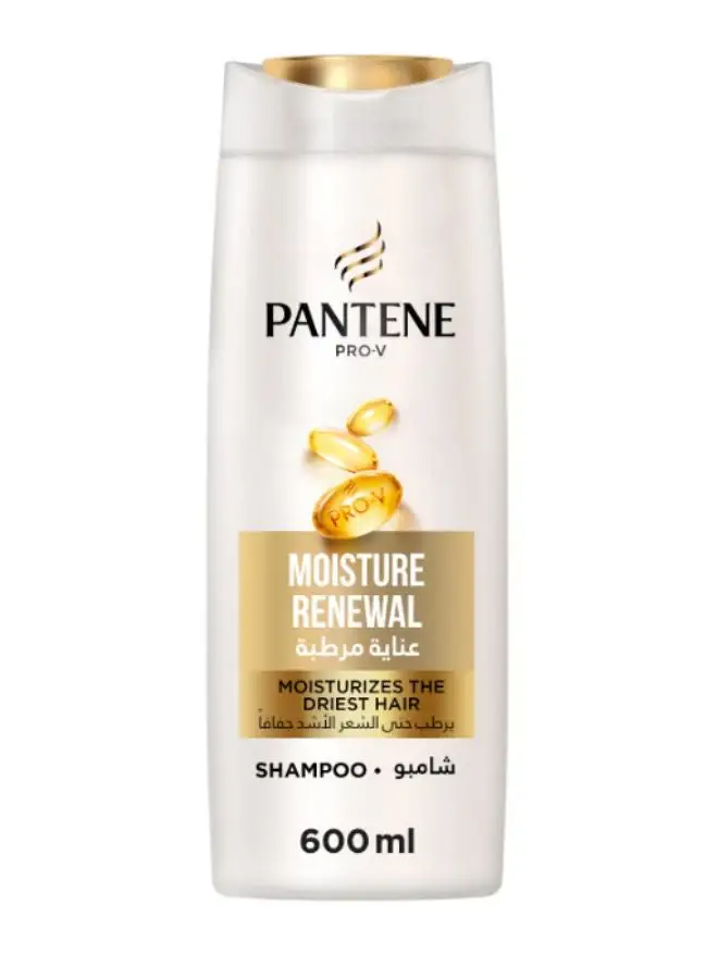 Pantene Pro-V Moisture Renewal Shampoo Moisturizes Driest Hair 600ml