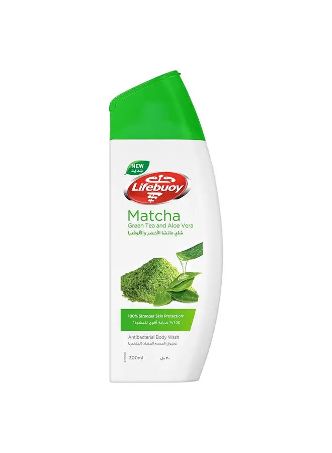 Lifebuoy Anti Bacterial Body Wash Matcha 300ml