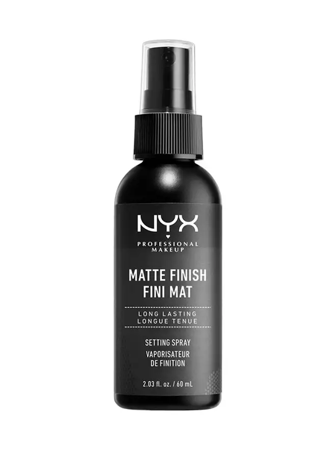 NYX PROFESSIONAL MAKEUP Makeup Setting Spray - Matte 60ml Clear