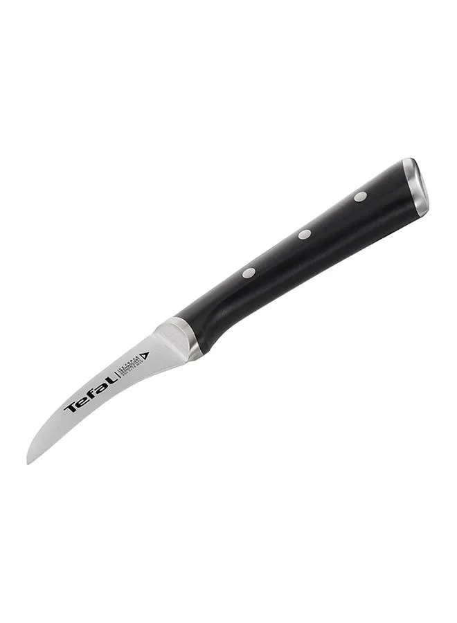 Tefal Ice Force Curved Paring Knife Black 7cm