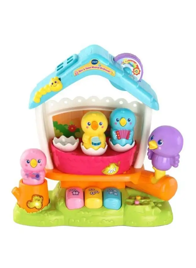 vtech Musical Bird Play House for 12-36 Months - 80-522403 33x50x11.6cm