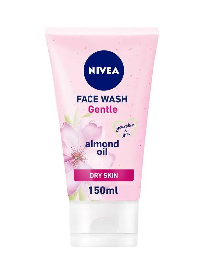 Nivea Gentle Face Wash Almond Oil Dry Skin 150ml