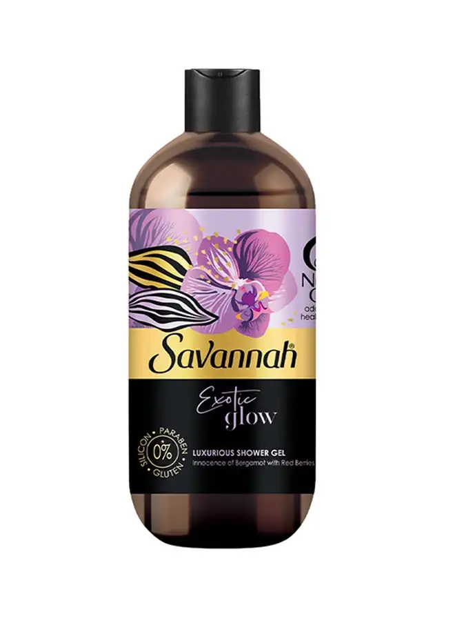 Savannah Shower Gel Exotic Glow Multicolour 500ml