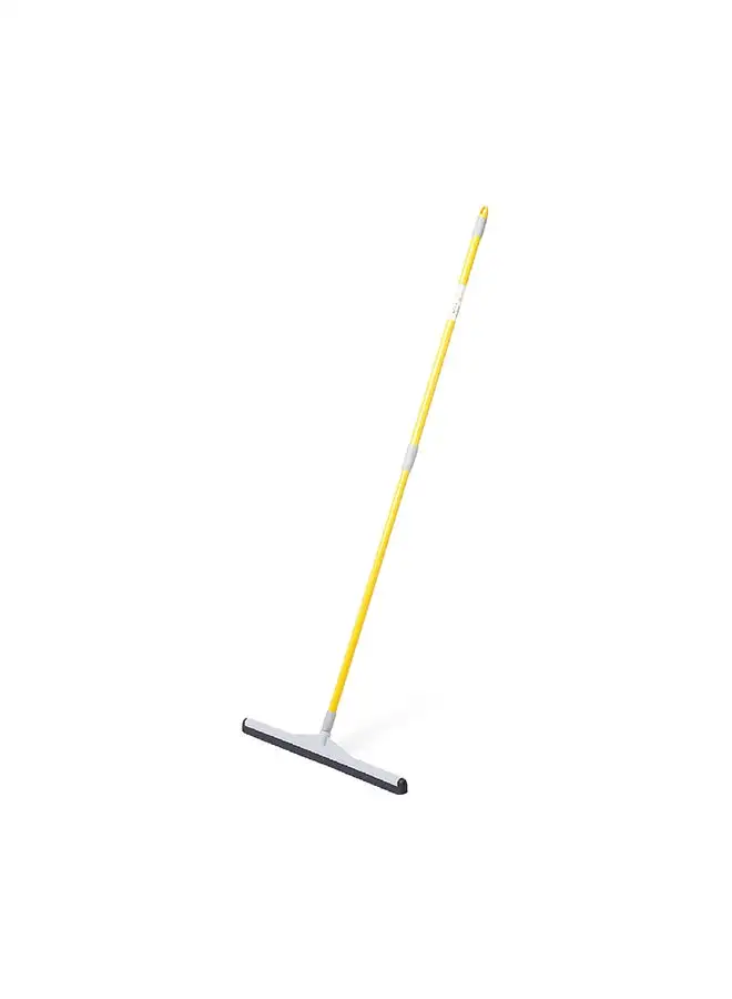 APEX Plastic Floor Squeegee CM 55 + Telescopic Handle(11520) Yellow 10x77x5cm