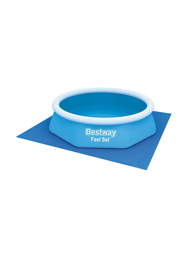 Bestway Flow Clear Swimming Pool Floor Protector - Blue 11x11inch