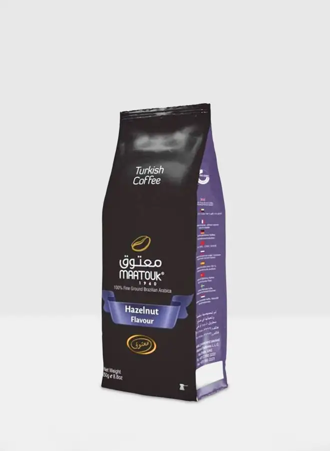 Maatouk Hazelnut Blend Turkish Coffee 250grams