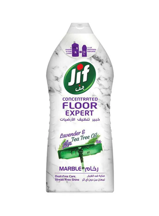 Jif Concentrated Floor Expert For Marble Flooring Lavender And Tea Tree Oil White 1500ml