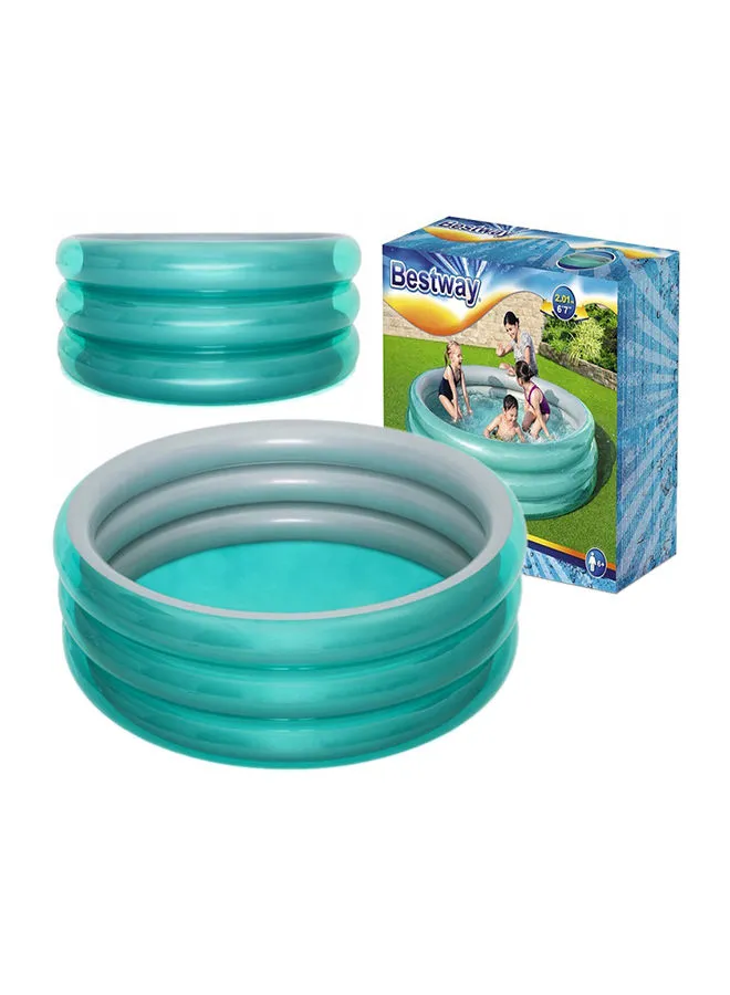 Bestway Big Metallic 3ring Pool 2651043 201x53cm