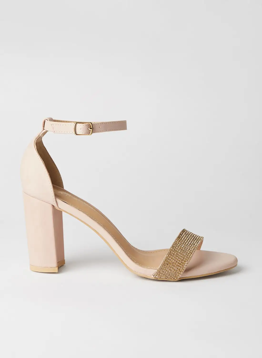 ZAHA Comfortable Wear Buckle Closure Sandals Pink