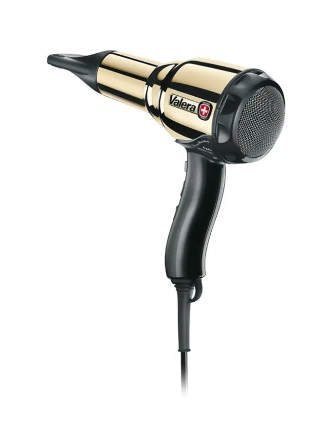 Valera Swiss Metal-Master 24K Gold Plated Hair Dryer Gold