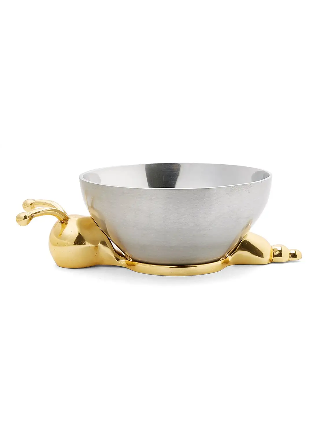 WYSADA Set of 2 Stainless Steel Bowls Silver