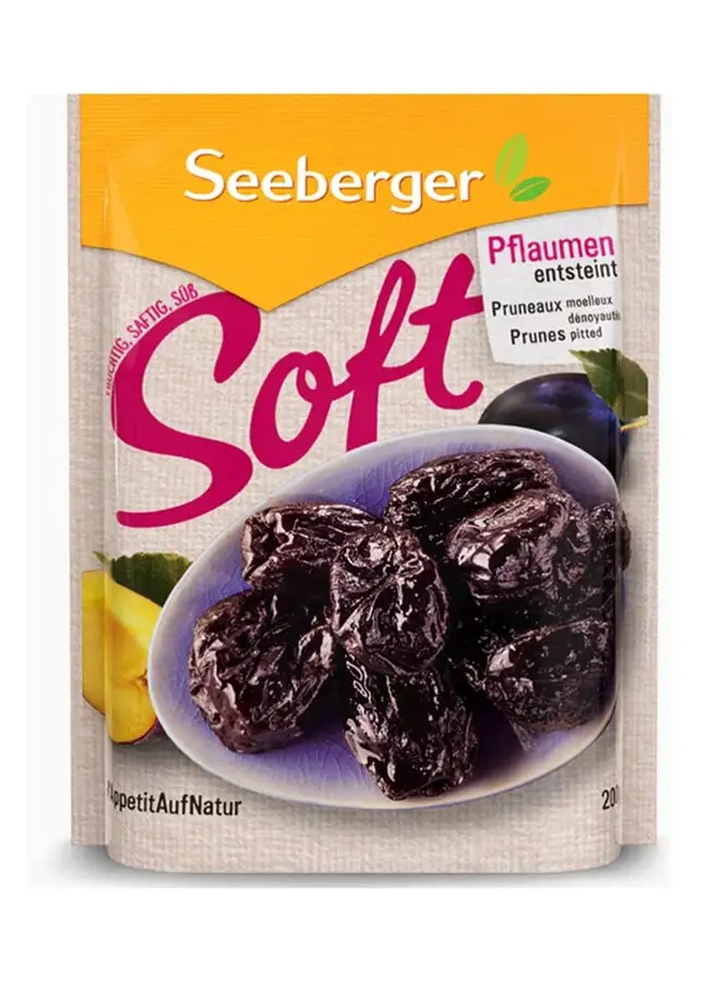 Seeberger Soft Prunes Pitted 200grams