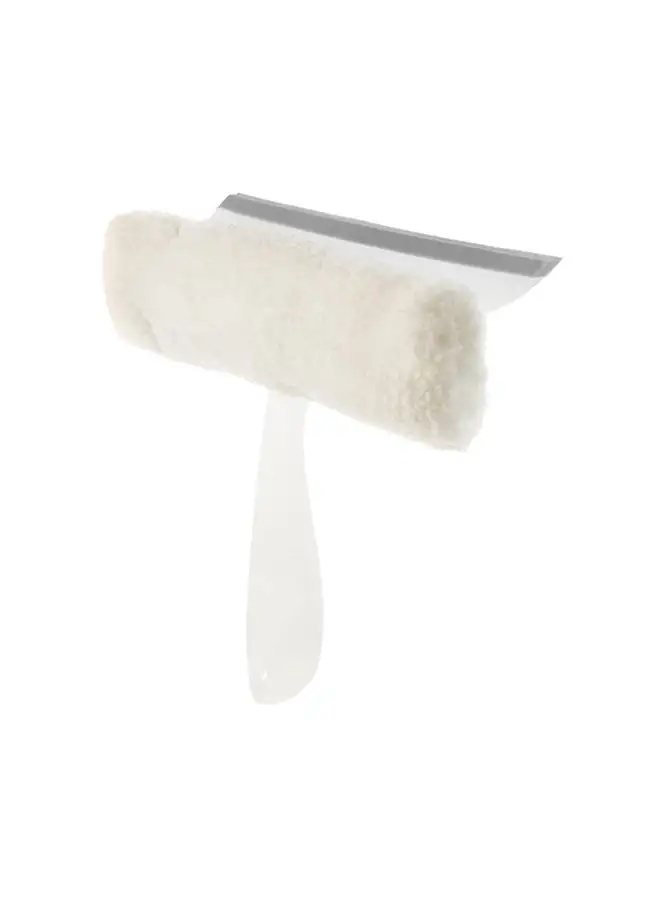 APEX Window Washer Squeegee With Microfiber White 25cm