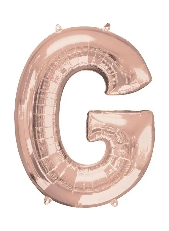 Anagram Letter G Foil Balloon 63x81cm Decorations Party Supplies 63x81cm