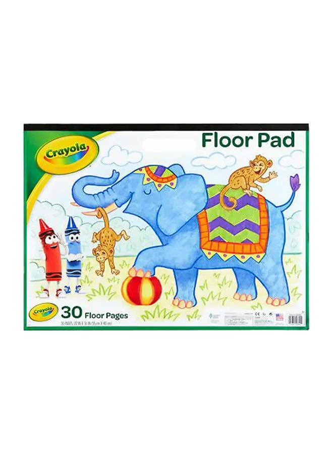 Crayola 30-Pages Giant Floor Pad 22 x 16inch