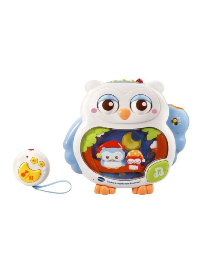 vtech Sleepy Owl Nightlight مع موسيقى ، مناسب منذ الولادة - 80-506500 15.7x15.7x16cm