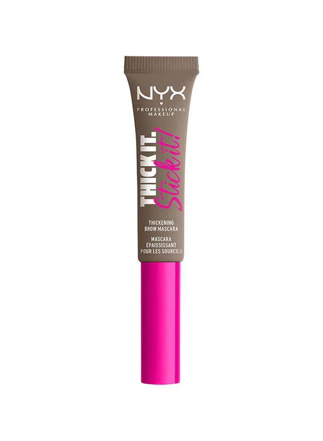 NYX PROFESSIONAL MAKEUP Thick It Stick It Thickening Brow Mascara Taupe