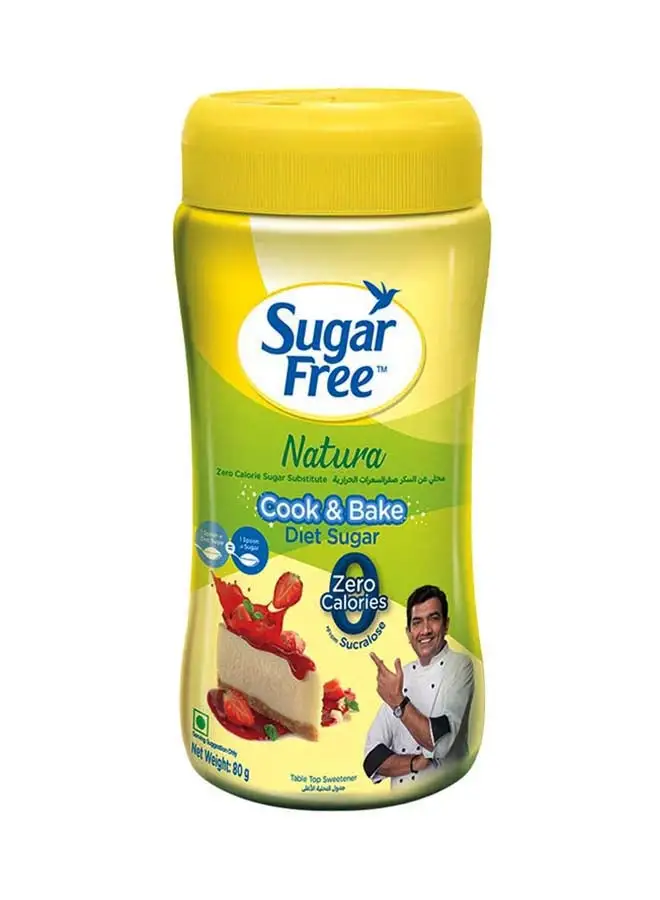 Sugar Free Natura Cook And Bake Diet Sugar 80grams