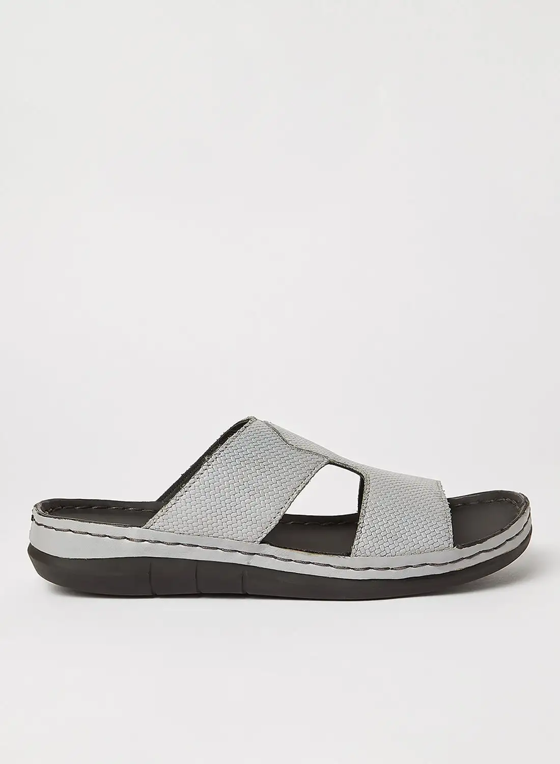 Red Tape Textured Arabic Sandals Grey