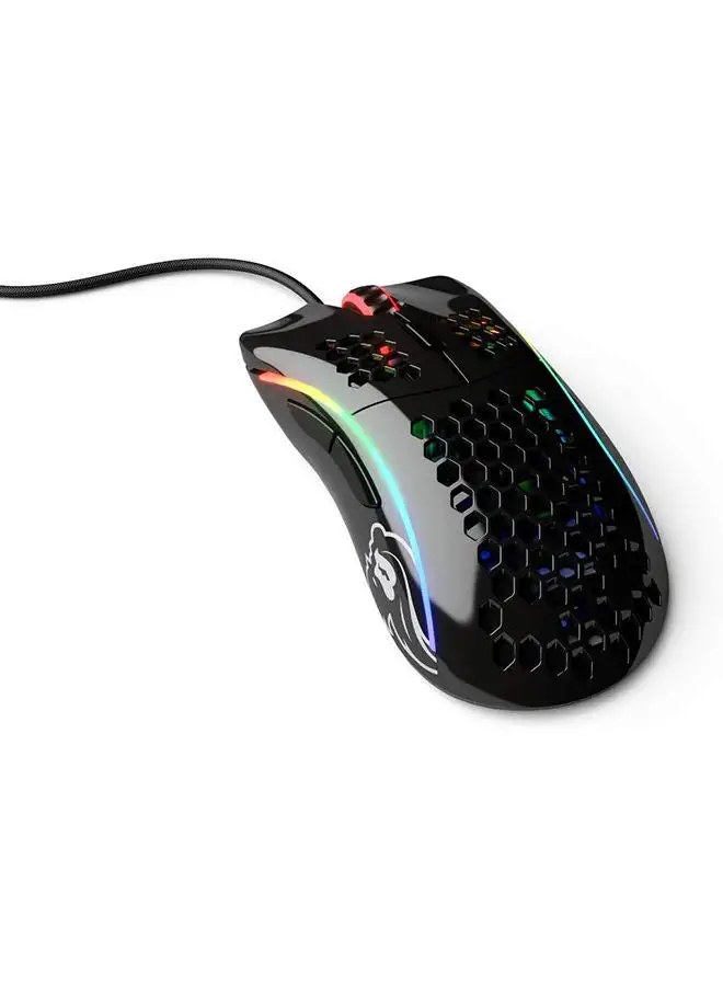 Glorious Gloriuos Black Gaming Mouse - Glorious Model D Gaming Mouse Honeycomb - Ultralight RGB Mouse - PC Mouse - 69 g - Glossy Black