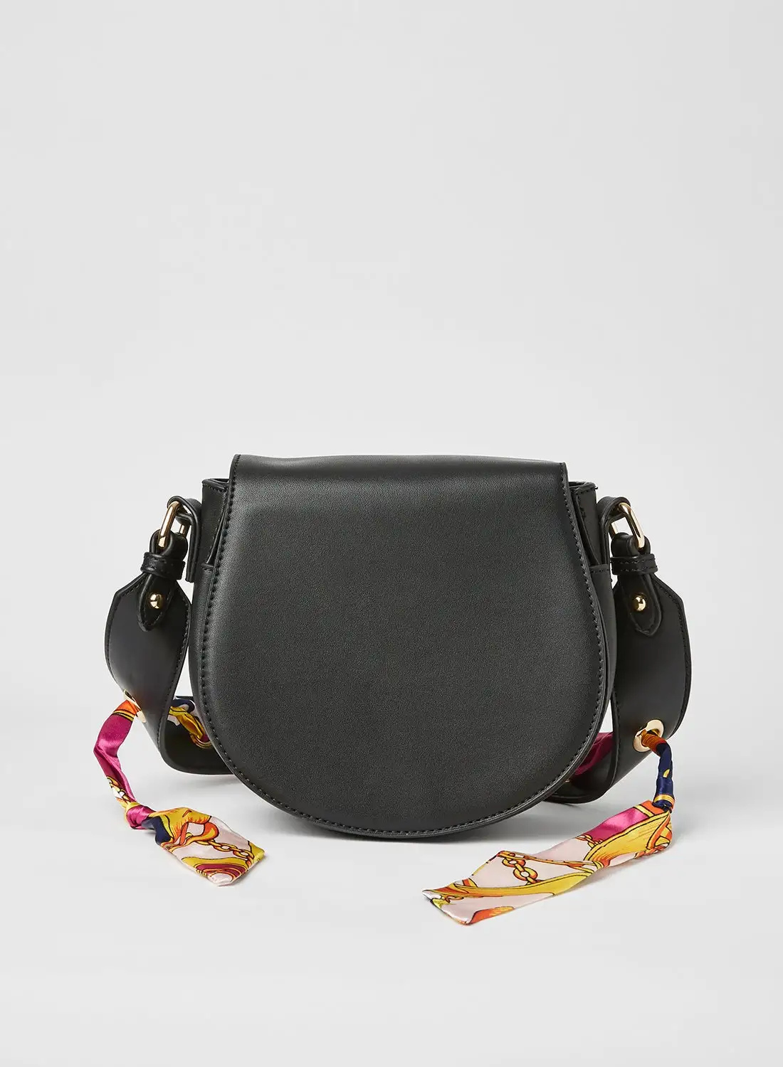 High Streets Ribbon Detail Crossbody Bag black