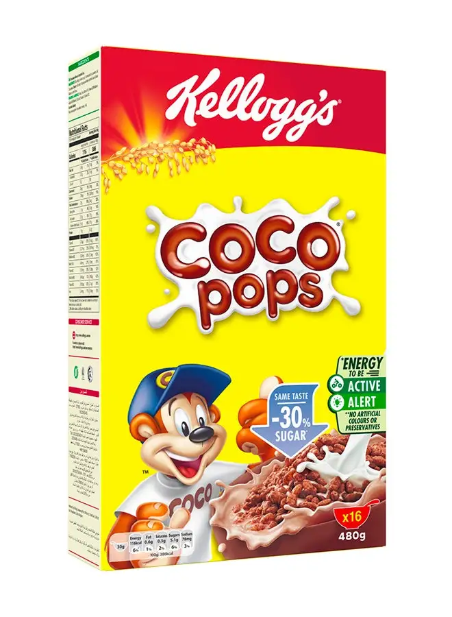 Kellogg's Coco Pops Cereal 480.0grams