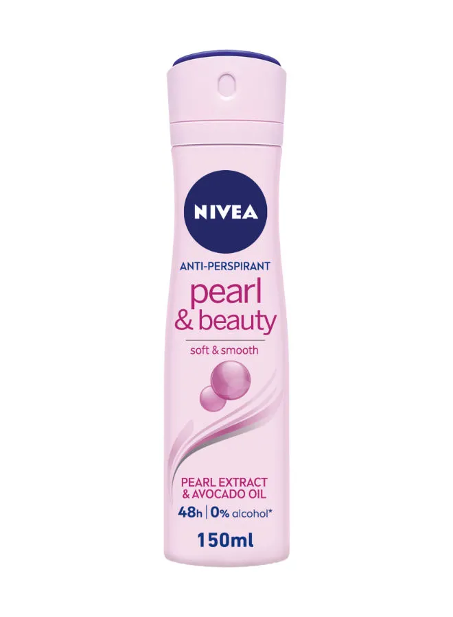 Nivea Pearl And Beauty Antiperspirant for Women Extracts Spray 150ml