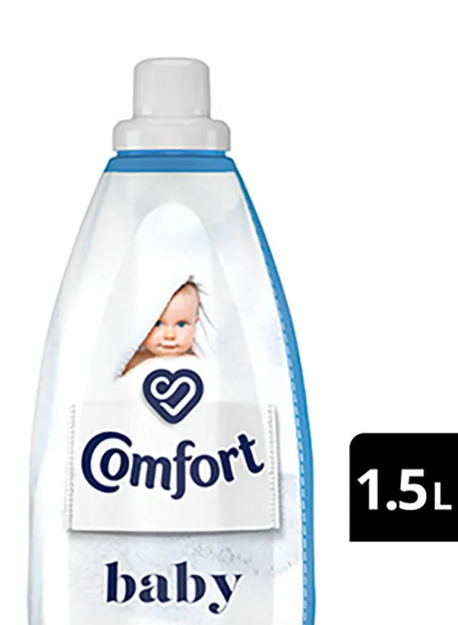 Comfort Concentrated Fabric Softener For Sensitive Skin For Baby 100Percent Hypoallergenic And Dermatologically Tested 1.5L