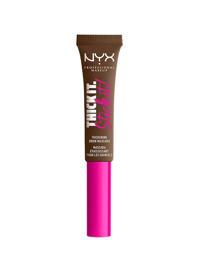 NYX PROFESSIONAL MAKEUP Thick It Stick It سمراوات ماسكارا لتكثيف الحواجب