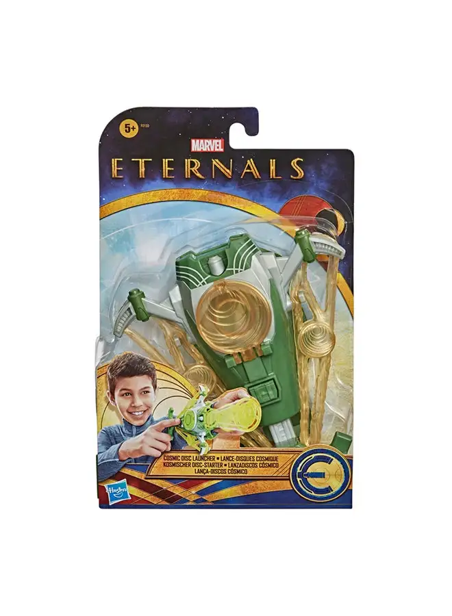 MARVEL Marvel The Eternals Cosmic Disc Launcher Toy, Inspired By The Eternals Movie, Includes 3 Discs, For Kids Ages 5 and Up