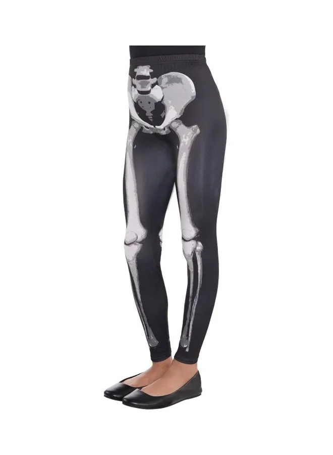 Riethmuller Skeleton Bone Leg Tight Pants