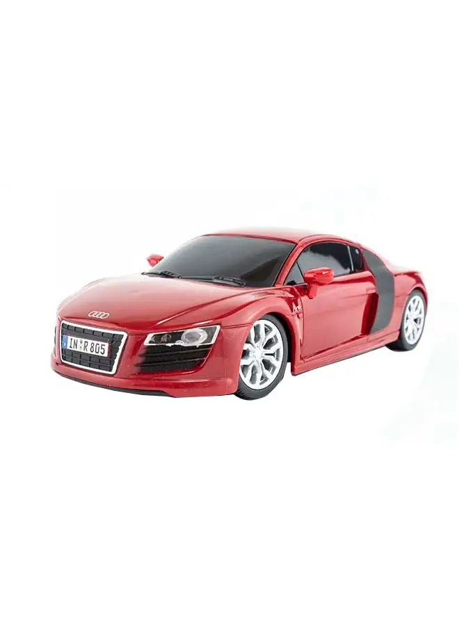 Maisto Audi R8 V10 1:24 Scale Street Series- Red Remote Control Car 45.5x15.8x20cm