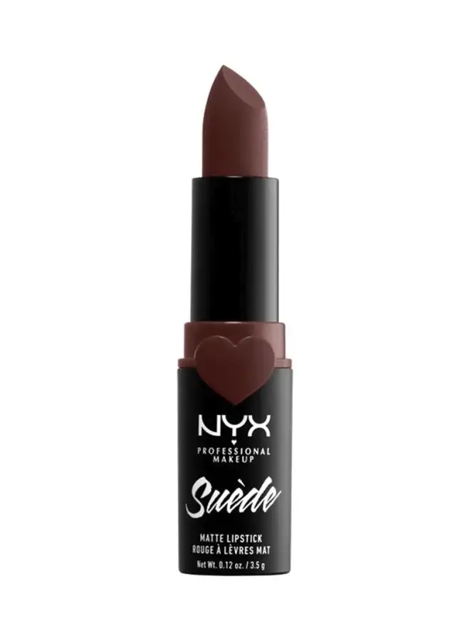 NYX PROFESSIONAL MAKEUP Suede Matte Lipstick Cold Brew