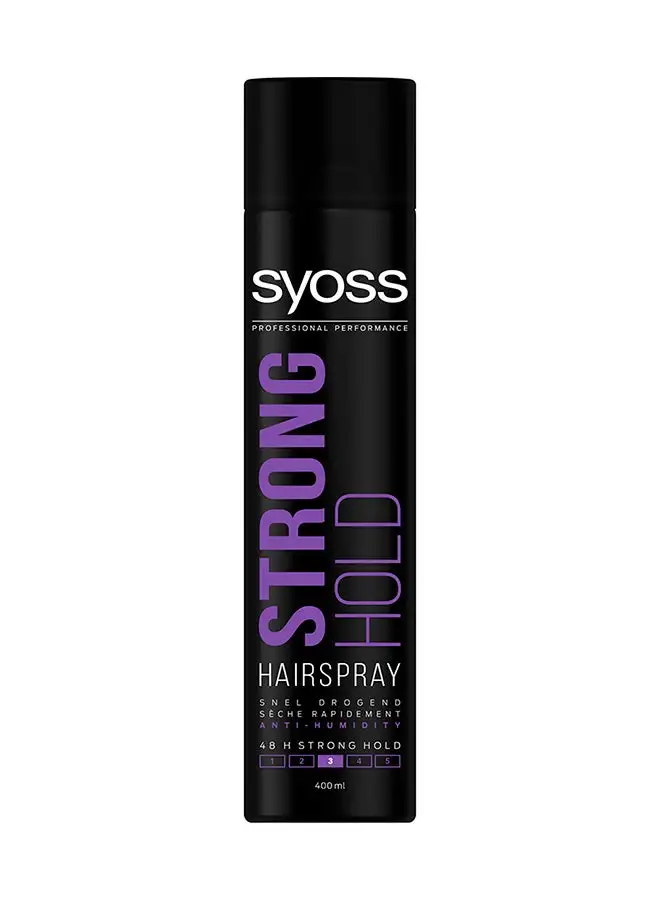 SYOSS Strong Hold Hair Spray Multicolour 400ml