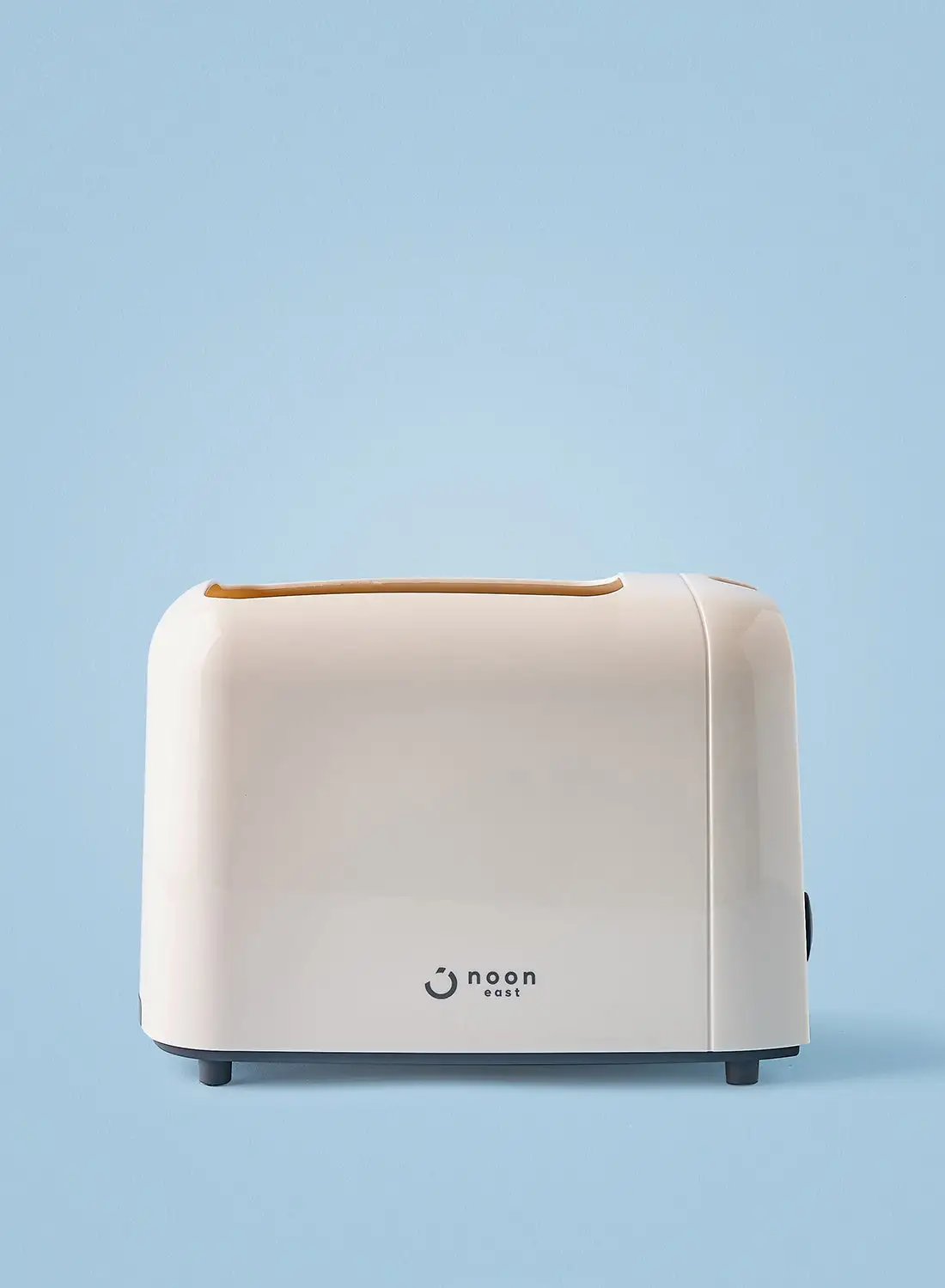 Noon East Bread Toaster - For 2 Slice- 700 W With Defrost Function- Milk White 700.0 W TA01105 Milk White