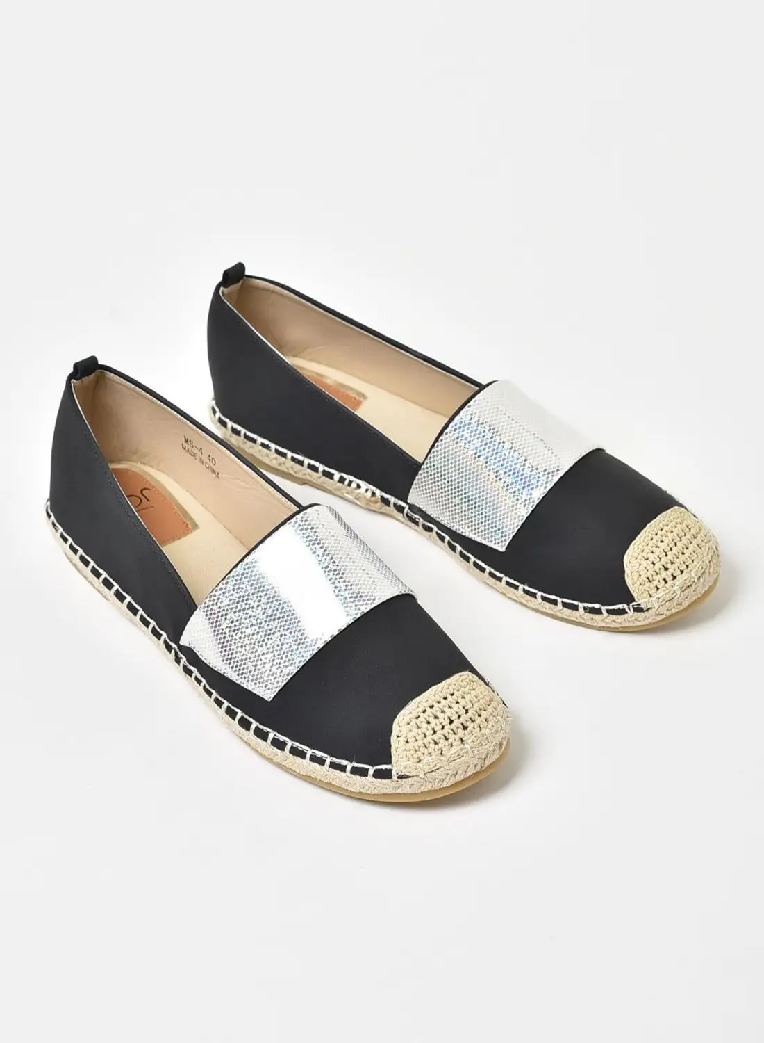 Jove Women's Casual Espadrilles Black