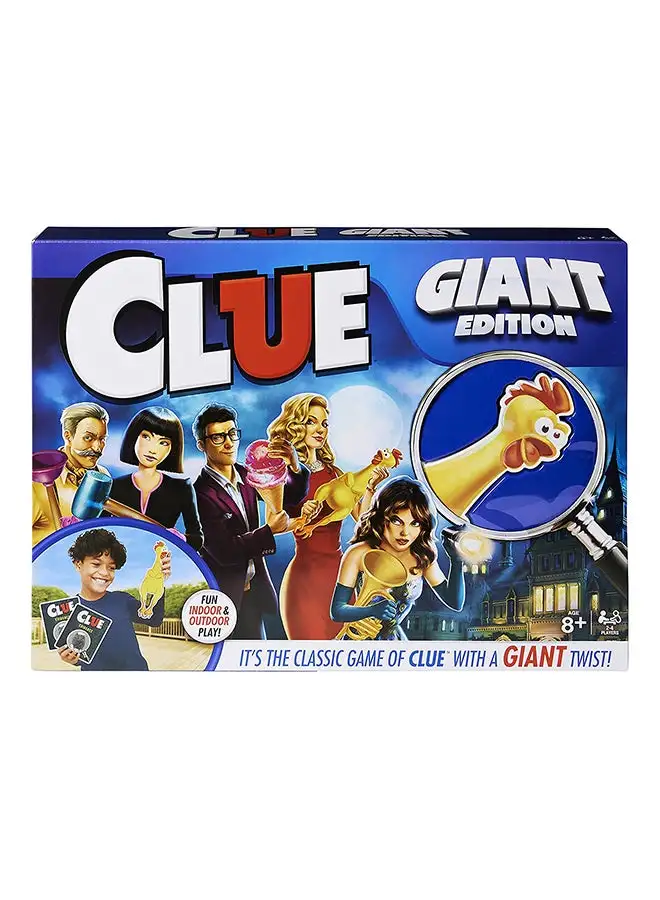 Spin Master Games Giant Edition Spin Master Clue Board Game 1 Players