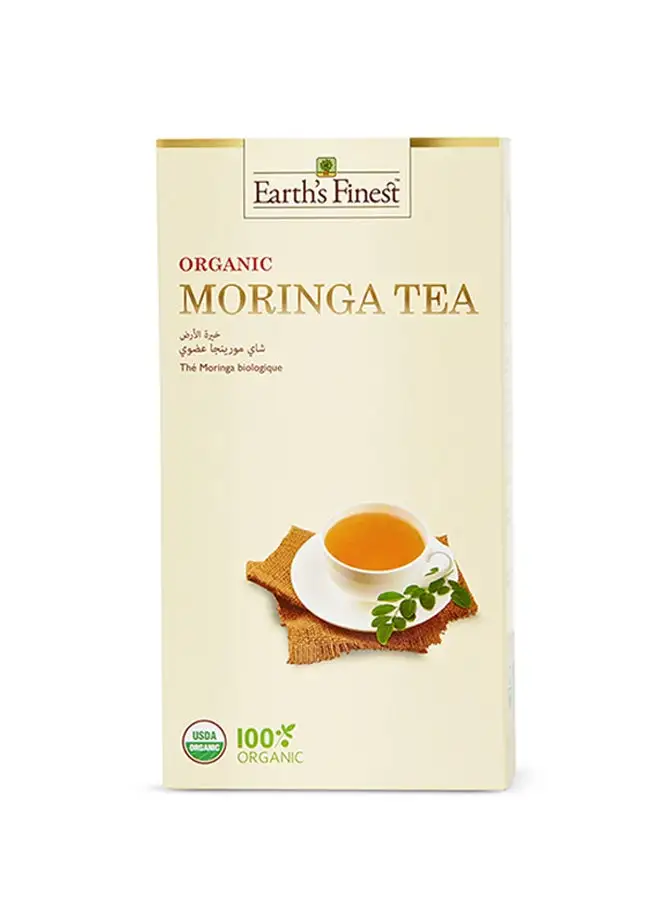 Earth`s Finest Organic Moringa Original Tea, 25 Bags 37.5grams