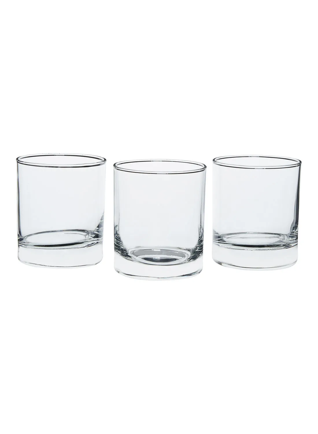 Bormioli Rocco 3-Piece Whisky Glass Set Clear