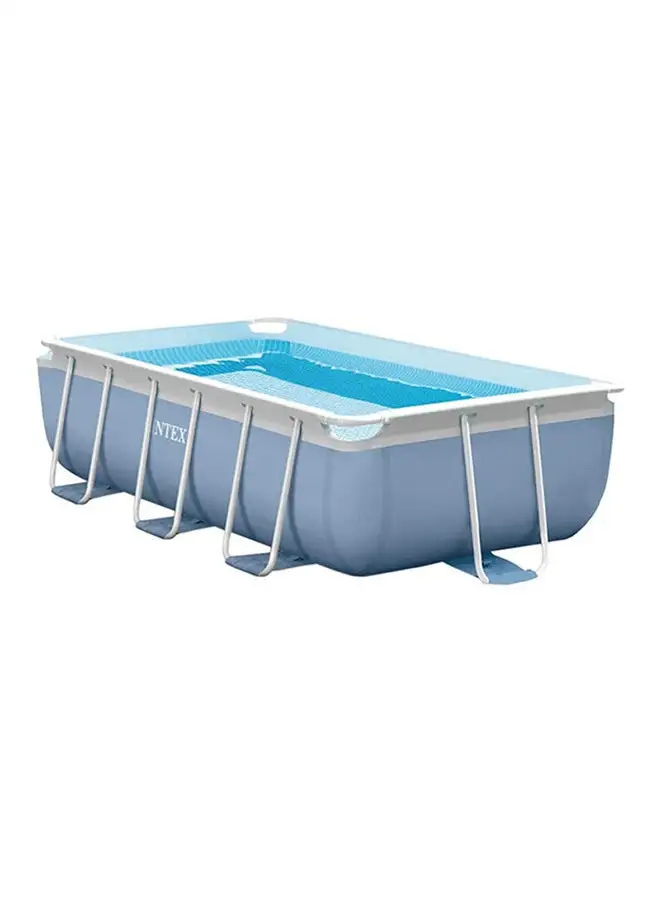 INTEX Prism Frame Rectangular Grey Swimming Pool 400x200x100cm