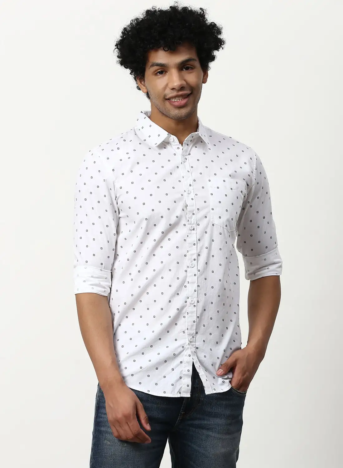 ABOF Regular Fit Shirt White