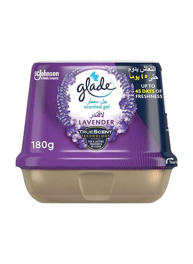 Glade Scented Gel Lavender Purple 180grams