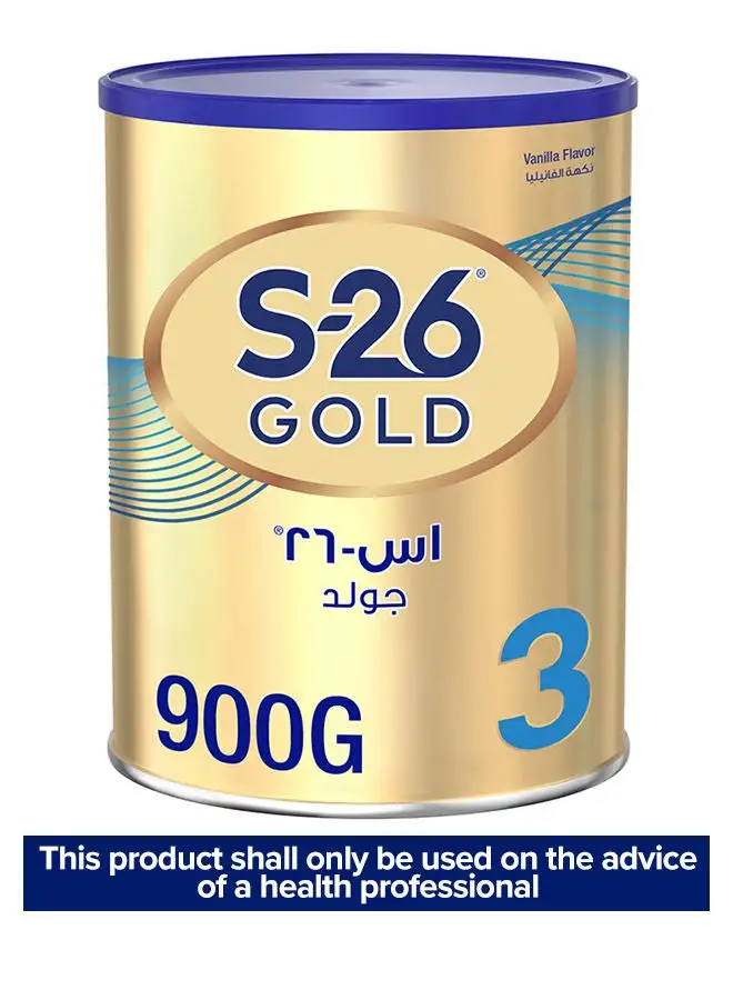 S26 Gold Stage 3 Milk Powder 1-3 Years 900grams