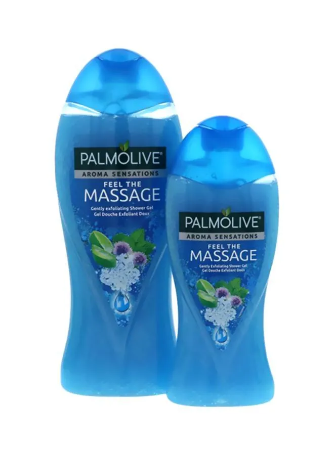 Palmolive Shower Gel Aroma Sensations Feel The Massage 500+250ml Pack of 2 750ml