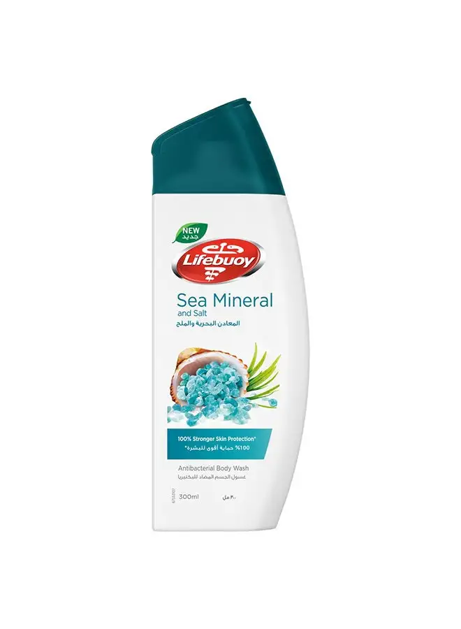 Lifebuoy Anti Bacterial Body Wash With Sea Mineral 300ml