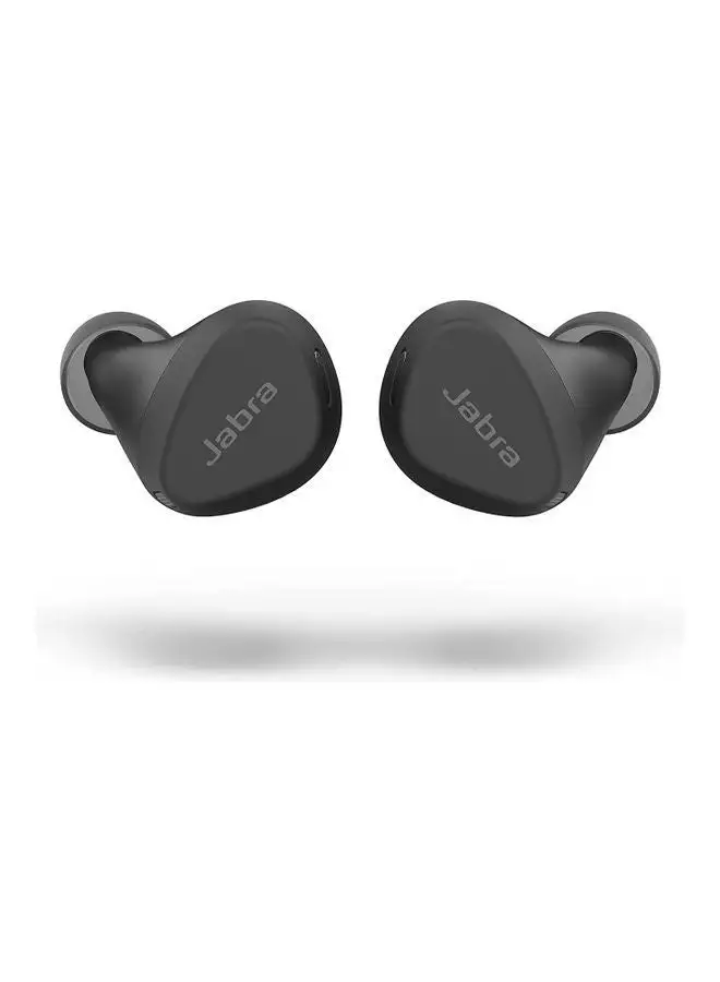 Jabra Elite 4 Active In-Ear Bluetooth Earbuds - True Wireless Ear Buds with Secure Active Fit, 4 built-in Microphones, Active Noise Cancellation and Adjustable HearThrough Technology Black