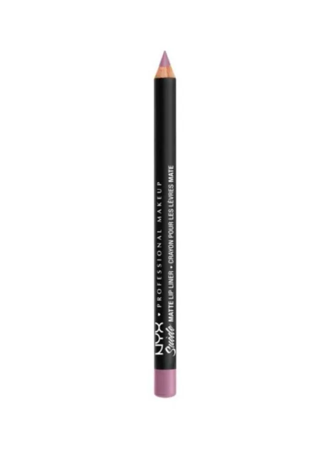 NYX PROFESSIONAL MAKEUP Suede Matte Lip Liner Violet Smoke