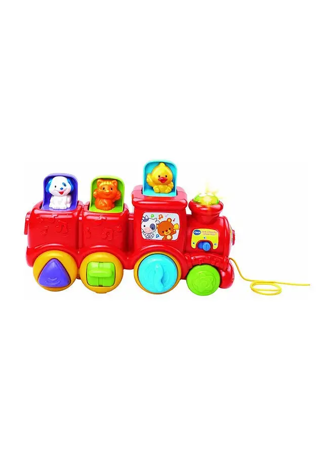 vtech Roll & Surprise Animal Train for 6- 36 Months - VT80-151100 ‎26.8x19.99x12.29cm